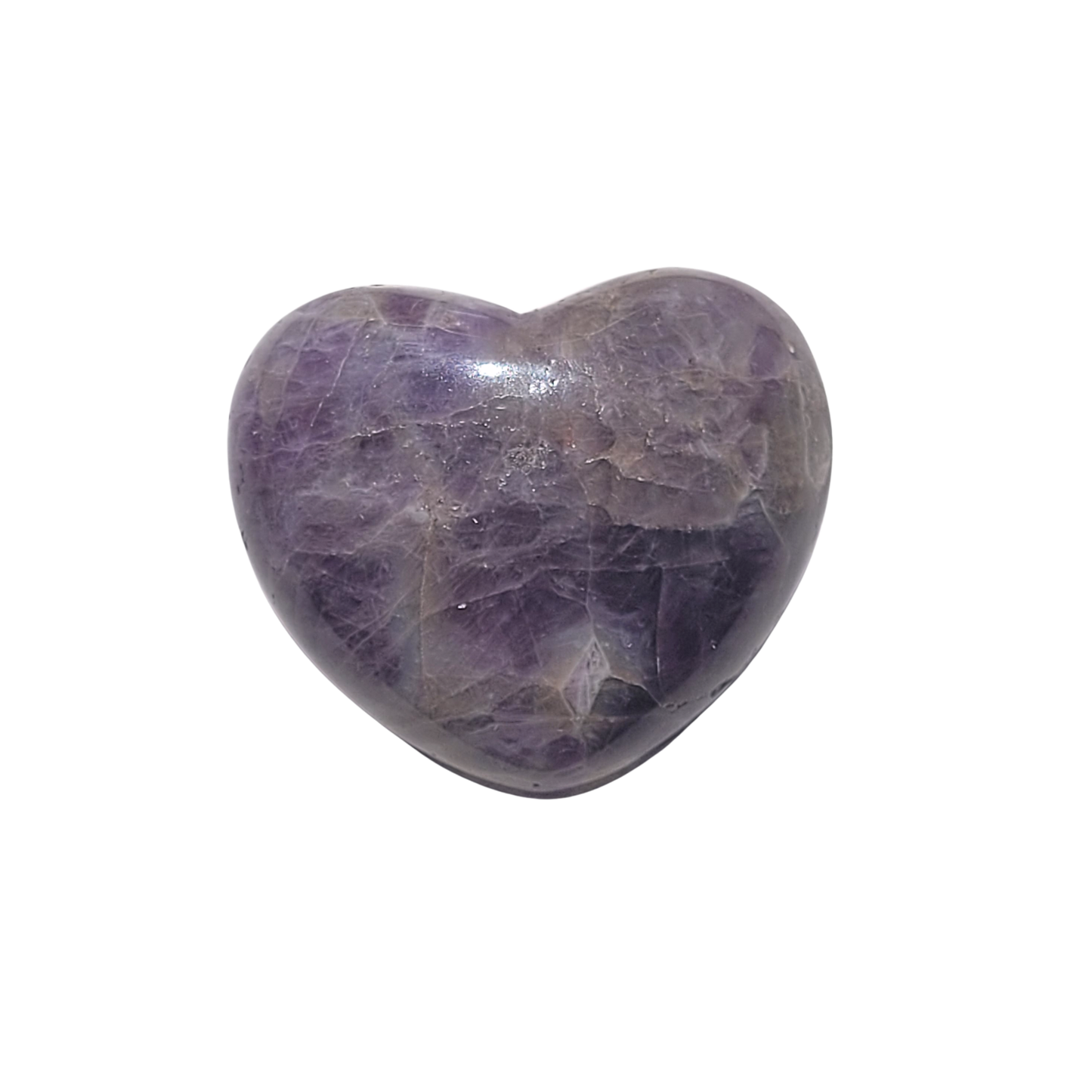 Amethyst Crystal Heart