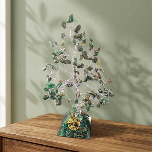 Green Aventurine Gemstone Tree