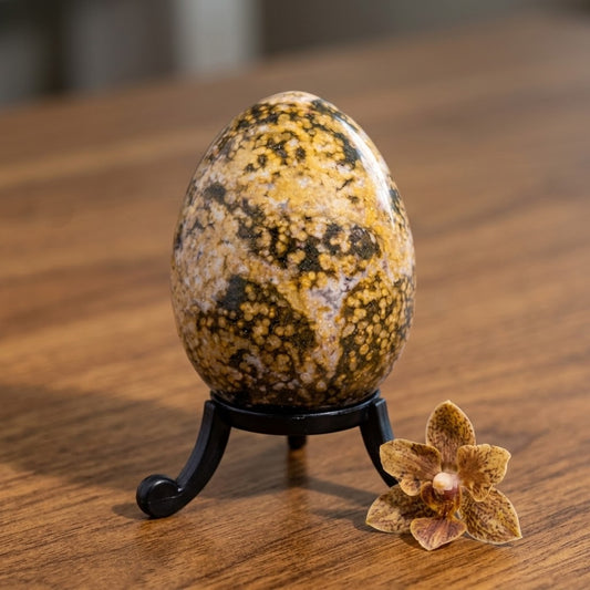 Regular Ocean Jasper Crystal Egg