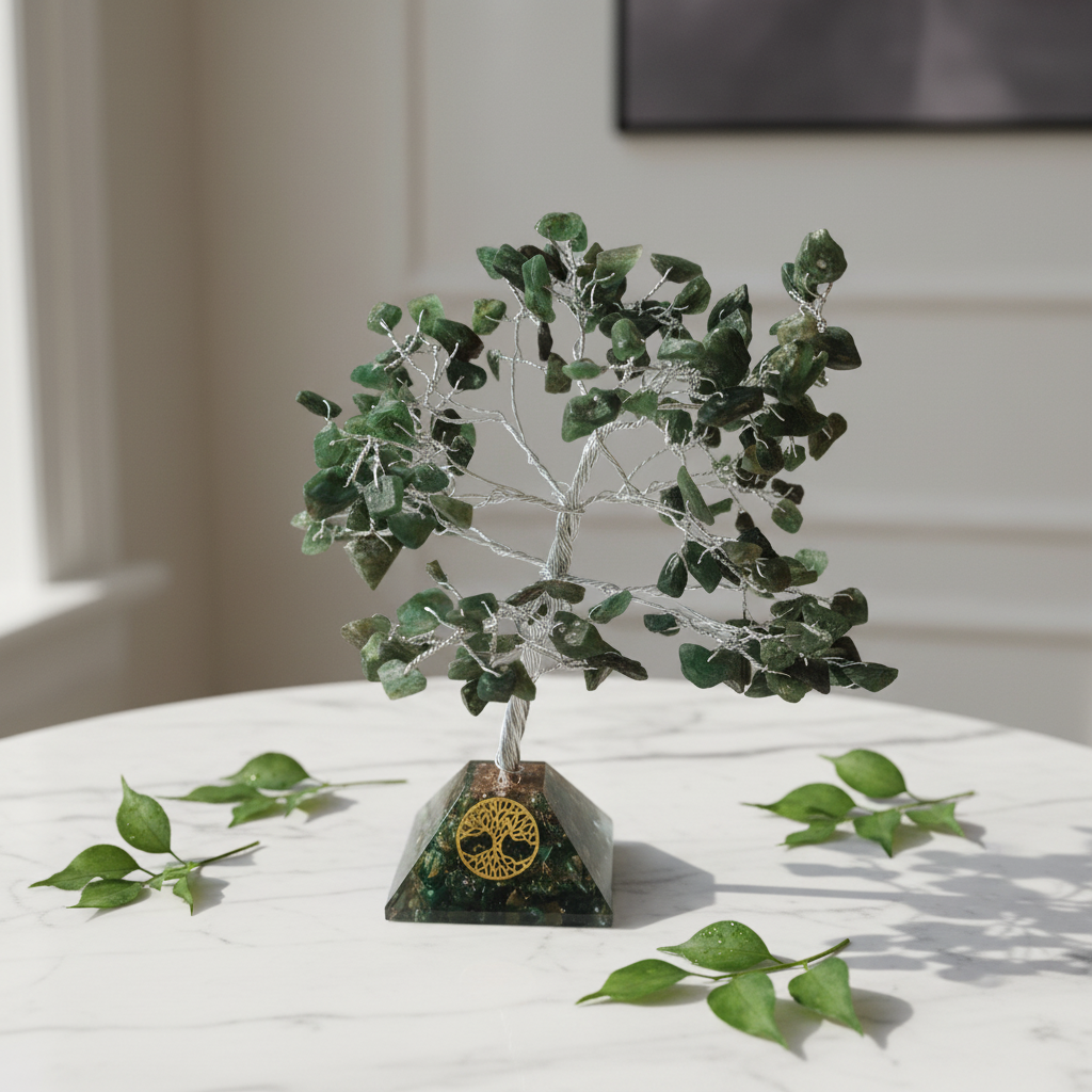Green Aventurine Gem Tree