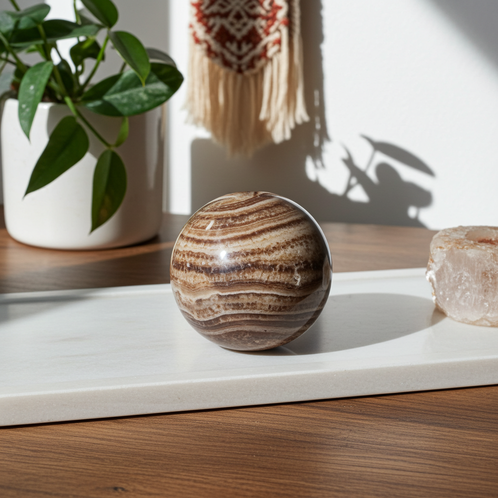 Medium Aragonite Crystal Sphere