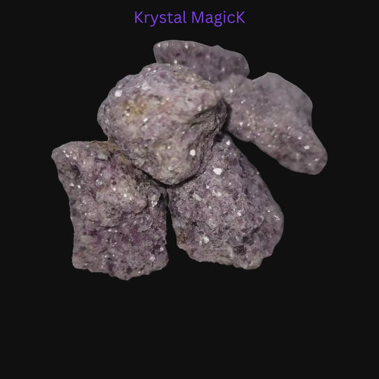Lepidolite Rough Crystal - V Small
