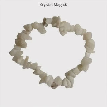 Moonstone Chip Bracelet