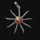Sunstone Sterling Silver Solar Pendant
