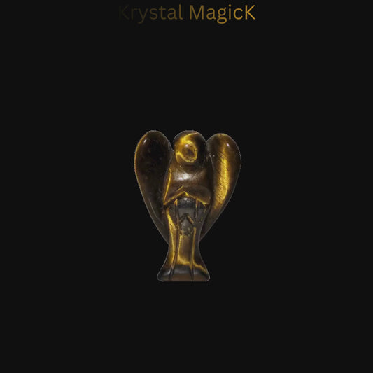 Tiger's Eye Pocket Angel - 3cm