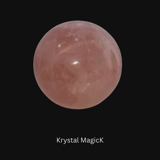 Rose Quartz Sphere - Medium 5.5cm