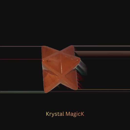 Red Jasper Merkaba Star