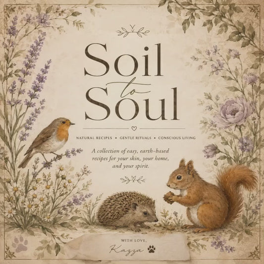 🌿Soil to Soul — Natural Skincare & Home Recipes eBook 🌿