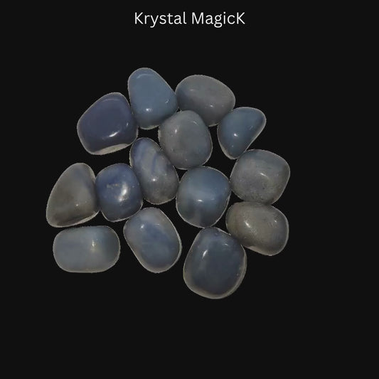 Blue Quartz Tumble Stone
