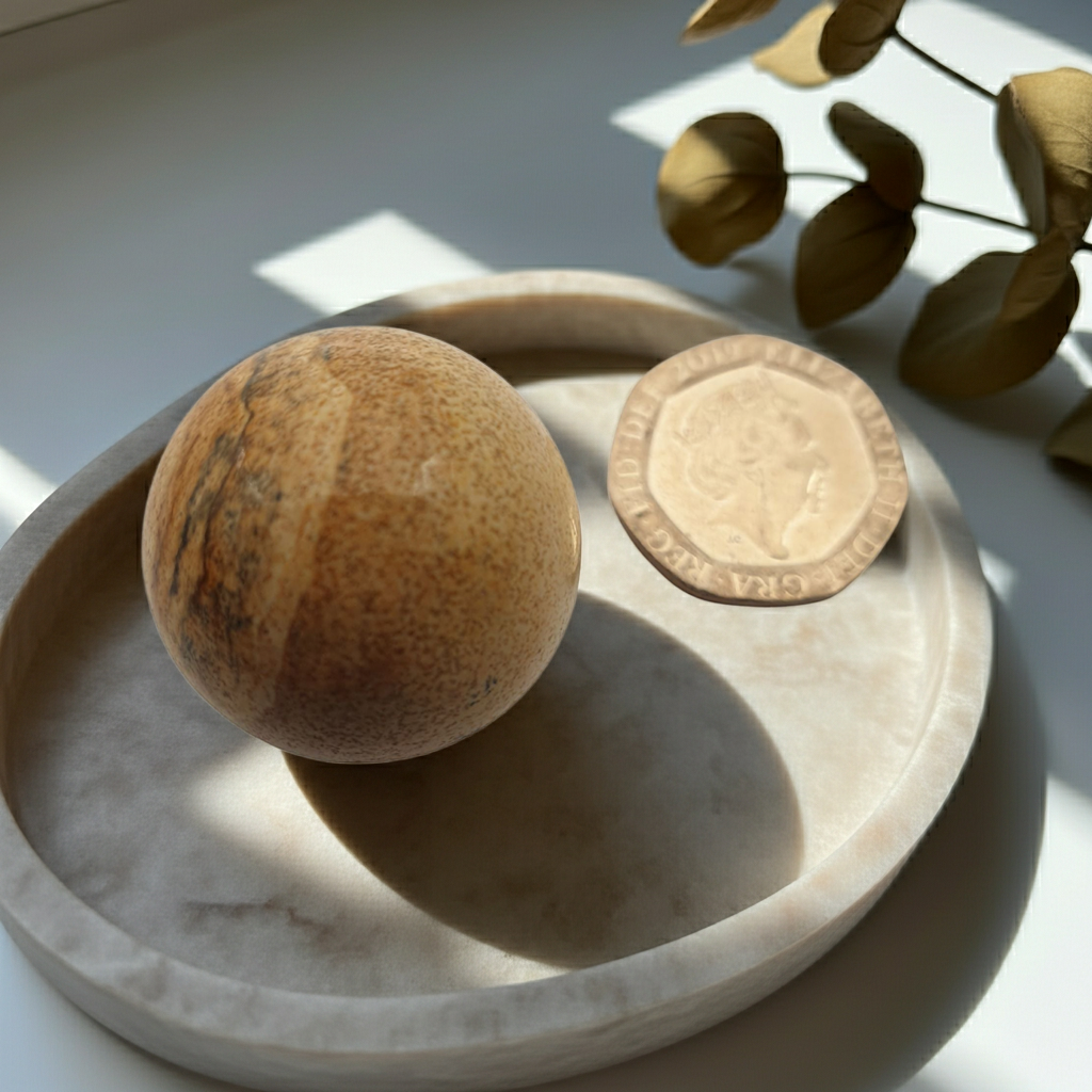Very Small Picture Jasper Crystal Sphere